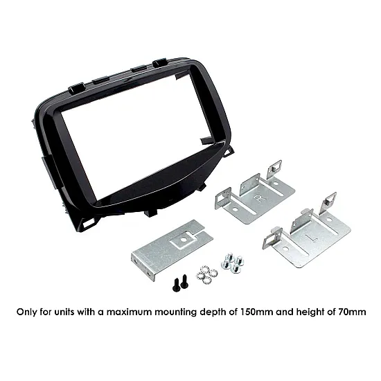 Connects2 Double DIN Stereo Fascia Plate For Citroen - CT23CT09 Connects2 Double DIN Stereo Fascia Plate For Citroen - CT23CT09