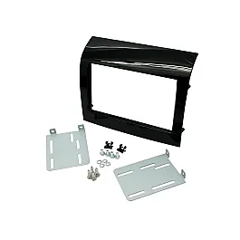 Connects2 Double DIN Stereo Fascia Plate Gloss Black For Fiat - CT23FT21