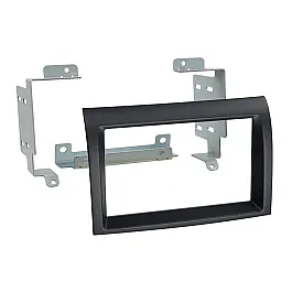 Connects2 Double DIN Stereo Fascia Plate Gloss Black For Fiat - CT23FT29