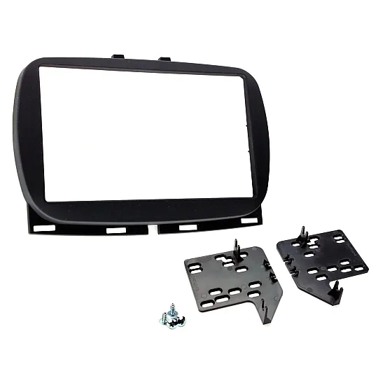 Connects2 Retrofit Car Stereo Fascia Kit (Black) Fiat 500 2017> - CT23FT34 Connects2 Retrofit Car Stereo Fascia Kit (Black) Fiat 500 2017> - CT23FT34