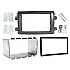 Fiat Ducato 8 Double DIN Car Stereo Fascia Adapter - Black - CT23FT45