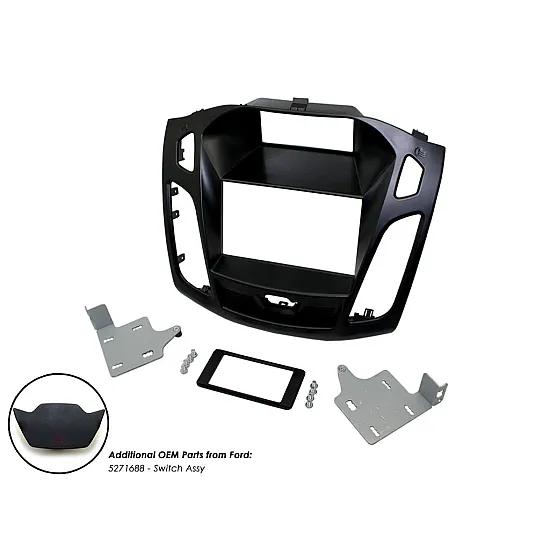 Connects2 Double DIN Stereo Fascia Adapter For Ford - CT23FD64 Connects2 Double DIN Stereo Fascia Adapter For Ford - CT23FD64