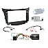Connects2 Retrofit Car Stereo 2DIN Fitting Kit - Hyundai i30 - Piano Black - CTKHY25