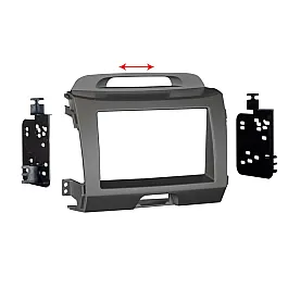 Connects2 Double DIN Stereo Fascia Adapter For Kia - CT23KI35
