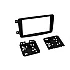 Connects2 Double Din Stereo Fascia Fitting Kit For Mercedes - CT23MB17