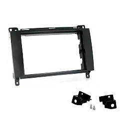 CT24MB16 Car Stereo Fascia Plate - Mercedes-Benz - (Black) - 2004-2018