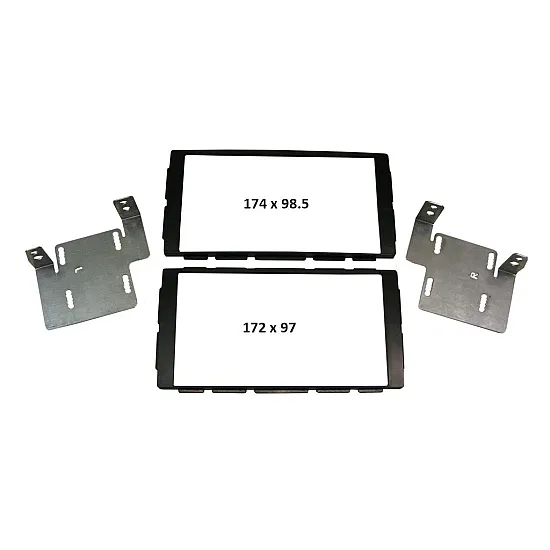 Connects2 Double Din Stereo Fascia Fitting Kit For Nissan - CT23NS18 Connects2 Double Din Stereo Fascia Fitting Kit For Nissan - CT23NS18