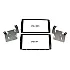 Connects2 Double Din Stereo Fascia Fitting Kit For Nissan - CT23NS18