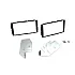 Connects2 Double Din Stereo Fascia Fitting Kit For Nissan - CT23NS21