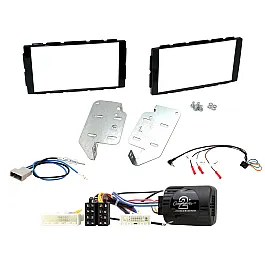 Retrofit Car Stereo Fitting Kit - Nissan Juke F15 - Black - CTKNS14 Retrofit Car Stereo Fitting Kit - Nissan Juke F15 - Black - CTKNS14