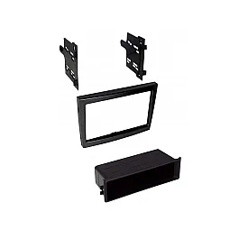 Connects2 Retrofit Car Stereo Fascia Kit (Black) 1DIN or 2DIN Porsche 911 - Boxster - Cayman - 2005-2011 - CT24PO02 Connects2 Retrofit Car Stereo Fascia Kit (Black) 1DIN or 2DIN Porsche 911 - Boxster - Cayman - 2005-2011 - CT24PO02