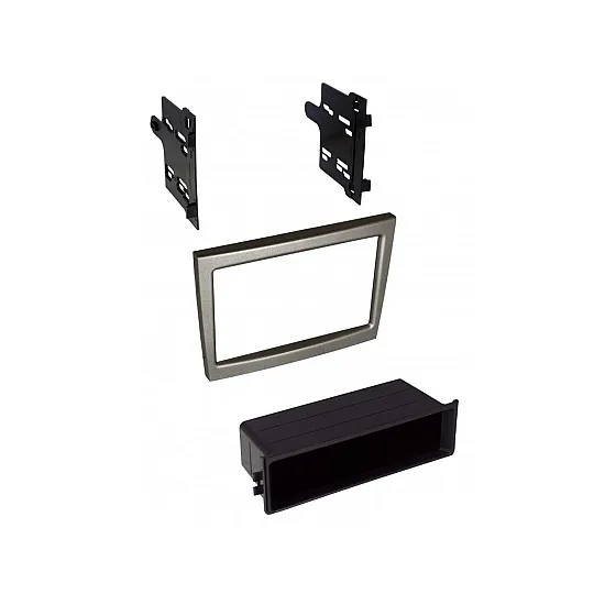 Connects2 Retrofit Car Stereo Fascia Kit (Silver) 1DIN or 2DIN Porsche 911 - Boxster - Cayman - 2005-2011 - CT24PO03 Connects2 Retrofit Car Stereo Fascia Kit (Silver) 1DIN or 2DIN Porsche 911 - Boxster - Cayman - 2005-2011 - CT24PO03