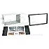 Connects2 Double Din Fascia Fitting Adaptor For SsangYong - CT23SY02