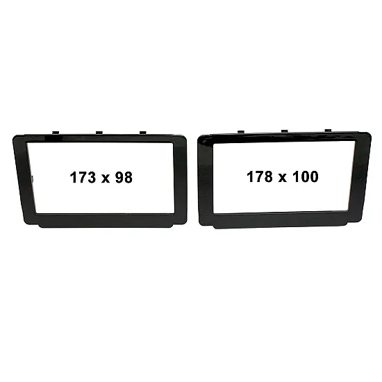 Connects2 Retrofit Car Stereo Fascia Plate (Black) Toyota Hilux 2015-2018 - CT23TY59 Connects2 Retrofit Car Stereo Fascia Plate (Black) Toyota Hilux 2015-2018 - CT23TY59