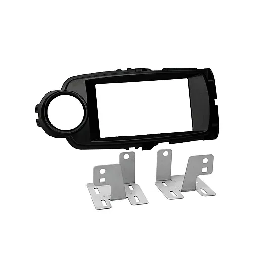 Connects2 Retrofit Car Stereo Fascia Kit - Toyota Yaris - Black - CT23TY57 Connects2 Retrofit Car Stereo Fascia Kit - Toyota Yaris - Black - CT23TY57