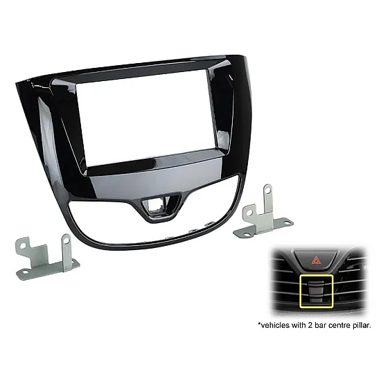 CT23VX62 Car Stereo Fascia Kit Opel - Viva - Karl - (Gloss Black) - 2015-2019 CT23VX62 Car Stereo Fascia Kit Opel - Viva - Karl - (Gloss Black) - 2015-2019