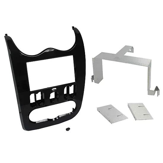 Connects2 Double DIN Stereo Fascia Plate For Dacia - CT23DC01 Connects2 Double DIN Stereo Fascia Plate For Dacia - CT23DC01