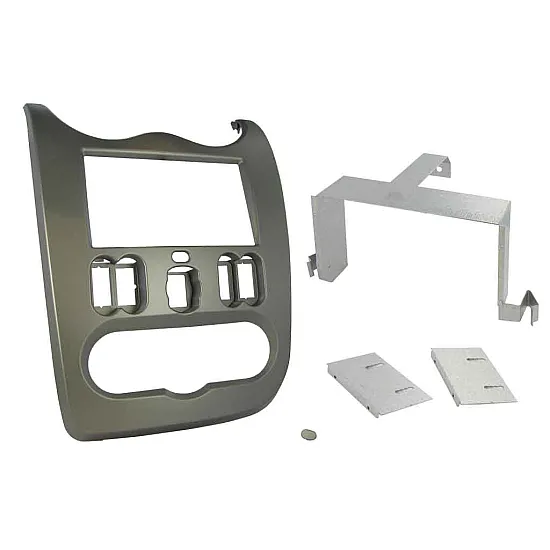 Connects2 Double DIN Stereo Fascia Plate For Dacia - CT23DC02 Connects2 Double DIN Stereo Fascia Plate For Dacia - CT23DC02