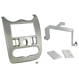 Connects2 Double DIN Stereo Fascia Plate For Dacia - CT23DC03