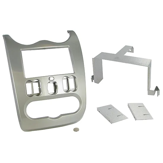 Connects2 Double DIN Stereo Fascia Plate For Dacia - CT23DC03 Connects2 Double DIN Stereo Fascia Plate For Dacia - CT23DC03