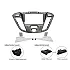Connects2 Double DIN Stereo Fascia Adaptor For Ford - CT23FD38