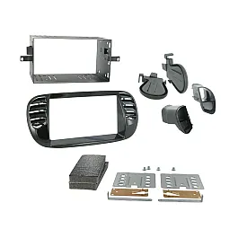Connects2 Double DIN Stereo Fascia Plate For Fiat - CT23FT13