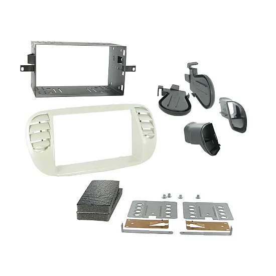 Connects2 Double DIN Stereo Fascia Plate For Fiat - CT23FT14