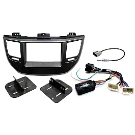 Connects2 Car Stereo Fitting Kit Double DIN Facia Radio Installation For Hyundai - CTKHY20L