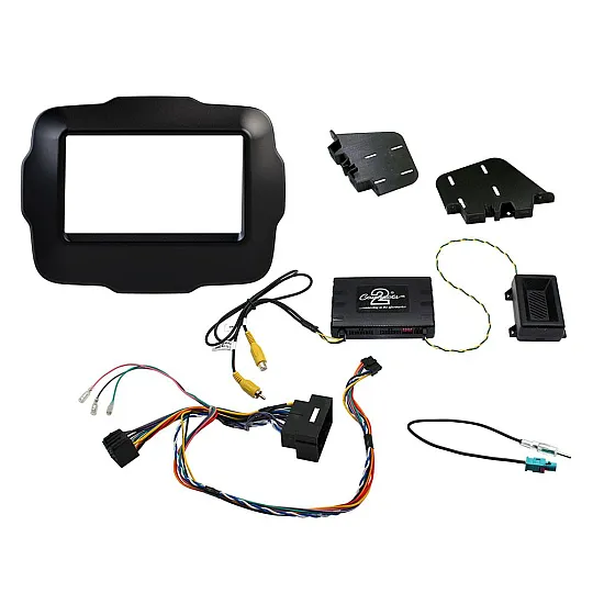 Connects2 Car Stereo Fitting Kit Double DIN Facia Radio Installation For Jeep - CTKJP01 Connects2 Car Stereo Fitting Kit Double DIN Facia Radio Installation For Jeep - CTKJP01