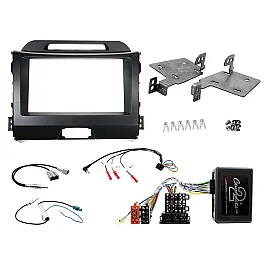Connects2 Car Stereo Fitting Kit Double DIN Facia Radio Installation For KIA - CTKKI01