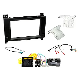 Connects2 Car Stereo Fitting Kit Double DIN Facia Radio Installation For Mercedes - CTKMB17