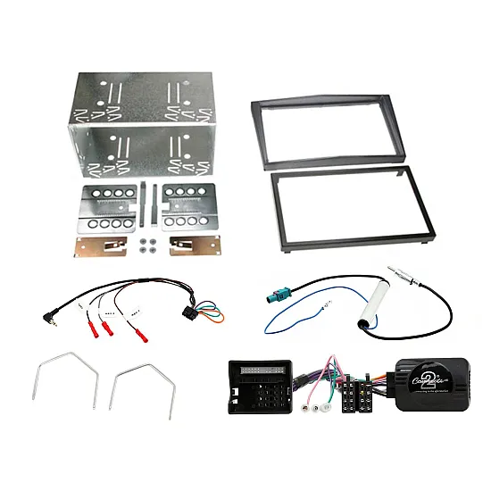 Connects2 Car Stereo Fitting Kit Double DIN Facia Radio Installation For Vauxhall - CTKVX33