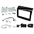 Connects2 Car Stereo Fitting Kit Double DIN Facia Radio Installation For Fiat -  CTKFT14