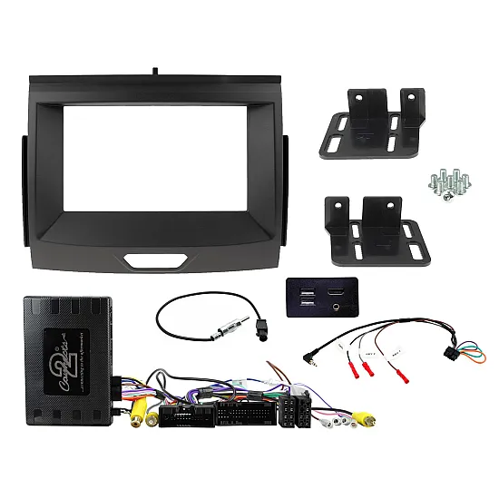 CTKFD91 Ford Ranger SYNC 3 Retrofit Car Stereo Fitting Kit - 2DIN CTKFD91 Ford Ranger SYNC 3 Retrofit Car Stereo Fitting Kit - 2DIN