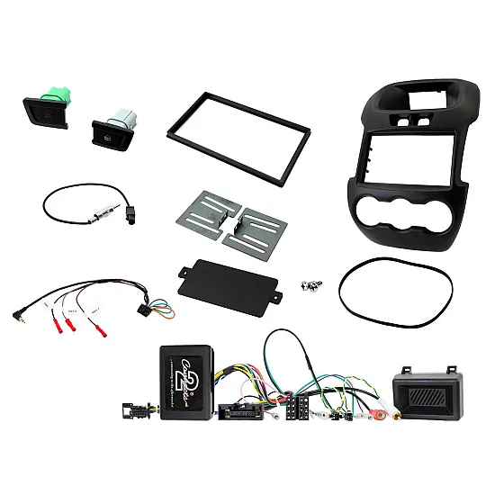 Ford Ranger Retrofit Car Stereo Fitting Kit - 2DIN - CTKFD37C Ford Ranger Retrofit Car Stereo Fitting Kit - 2DIN - CTKFD37C