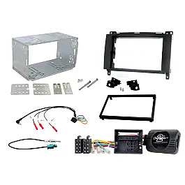 Connects2 Car Stereo Fitting Kit Double DIN Facia Radio Installation For Mercedes - CTKMB12