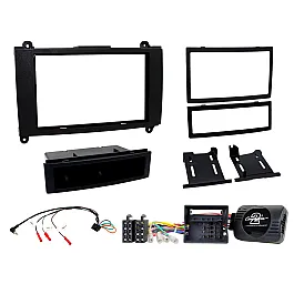 Connects2 Car Stereo Fitting Kit Double DIN Facia Radio Installation For Mercedes - CTKMB18