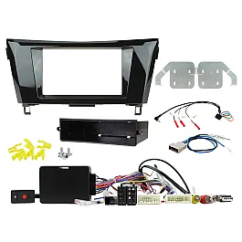 Car Stereo Fitting Kit - Nissan - Qashqai & Rogue - 360 Degree Camera Retention Car Stereo Fitting Kit - Nissan - Qashqai & Rogue - 360 Degree Camera Retention