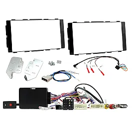 Car Stereo Fitting Kit - Nissan Juke - Nissan Note - 360-degree Camera Retention - 2DIN - CTKNS23