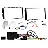Car Stereo Fitting Kit - Nissan Juke - Nissan Note - 360-degree Camera Retention - 2DIN - CTKNS23