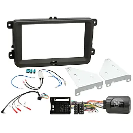 Connects2 Car Stereo Fitting Kit Double DIN Facia Radio Installation For Volkswagen - CTKVW19