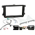 Connects2 Car Stereo Fitting Kit Double DIN Facia Radio Installation For Volkswagen - CTKVW19