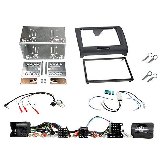 Connects2 Car Stereo Fitting Kit Double DIN Facia Radio Installation For Audi - CTKAU03 Connects2 Car Stereo Fitting Kit Double DIN Facia Radio Installation For Audi - CTKAU03