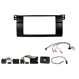 Connects2 Car Stereo Fitting Kit Double DIN Facia Radio Installation For BMW - CTKBM03