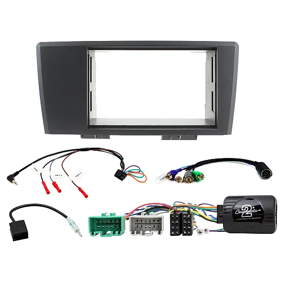 Car Stereo Fitting Kit - Volvo S60/V70 - Grey - Amplified - CTKVL14 Car Stereo Fitting Kit - Volvo S60/V70 - Grey - Amplified - CTKVL14