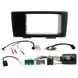 Car Stereo Fitting Kit - Volvo S60/V70 - Black - Amplified - CTKVL15