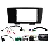 Car Stereo Fitting Kit - Volvo S60/V70 - Black - Amplified - CTKVL15
