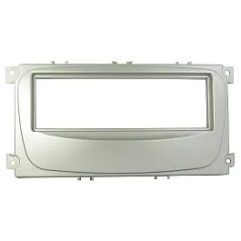 Connects2 Single DIN Stereo Fascia Adapter Silver For Ford - CT24FD16 Connects2 Single DIN Stereo Fascia Adapter Silver For Ford - CT24FD16
