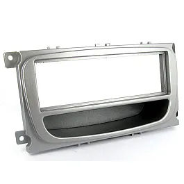 Connects2 Single DIN Stereo Fascia Adapter Silver For Ford - CT24FD26 Connects2 Single DIN Stereo Fascia Adapter Silver For Ford - CT24FD26