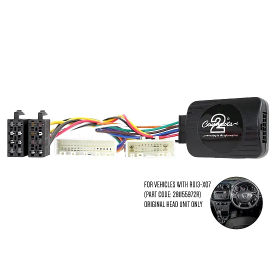Connects2 Steering Wheel/Stalk Interface - Dacia - CTSDC003 Connects2 Steering Wheel/Stalk Interface - Dacia - CTSDC003